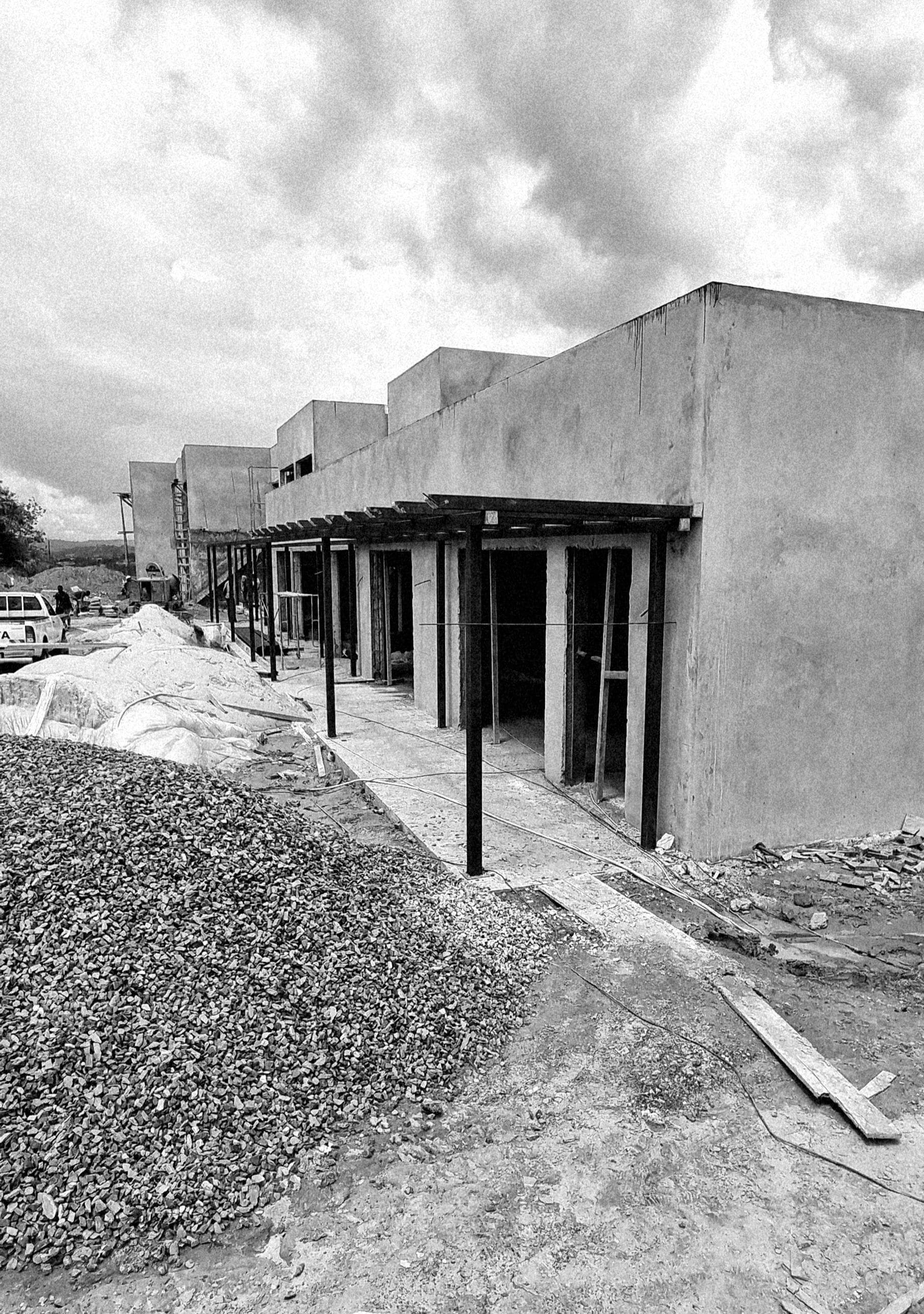 L’espace se construit, étape après étape.